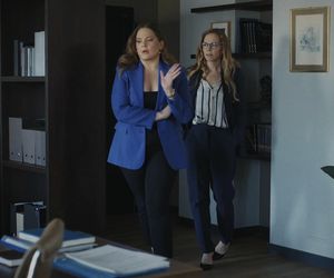 M jak miłość, odcinek 1877: Anita (Melania Grzesiewicz), Sylwia (Hanna Turnau)