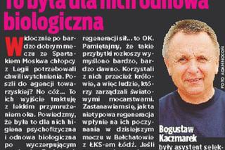 Trener Kaczmarek po skandalu po Spartak - Legia