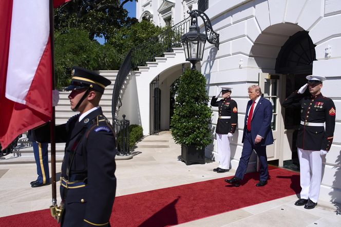 Spotkanie Donalda Trumpa z Karolem Nawrockim