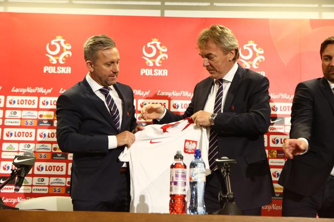 Jerzy Brzęczek i Zbigniew Boniek