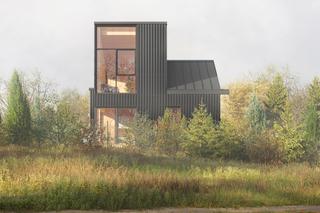 Letniskowy dom z widokiem na pastwisko: nowy projekt rmk.architektura