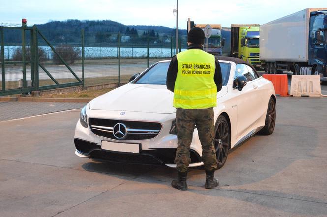 Mercedes-AMG S 63 pochodzący z kradzieży