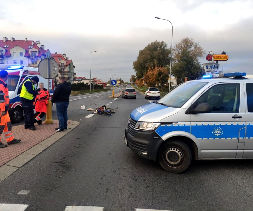 Iława: Tylko jedna godzina a 3 poważne zdarzenia drogowe