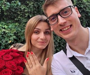 Kamil Semeniuk i jego ukochana Katarzyna