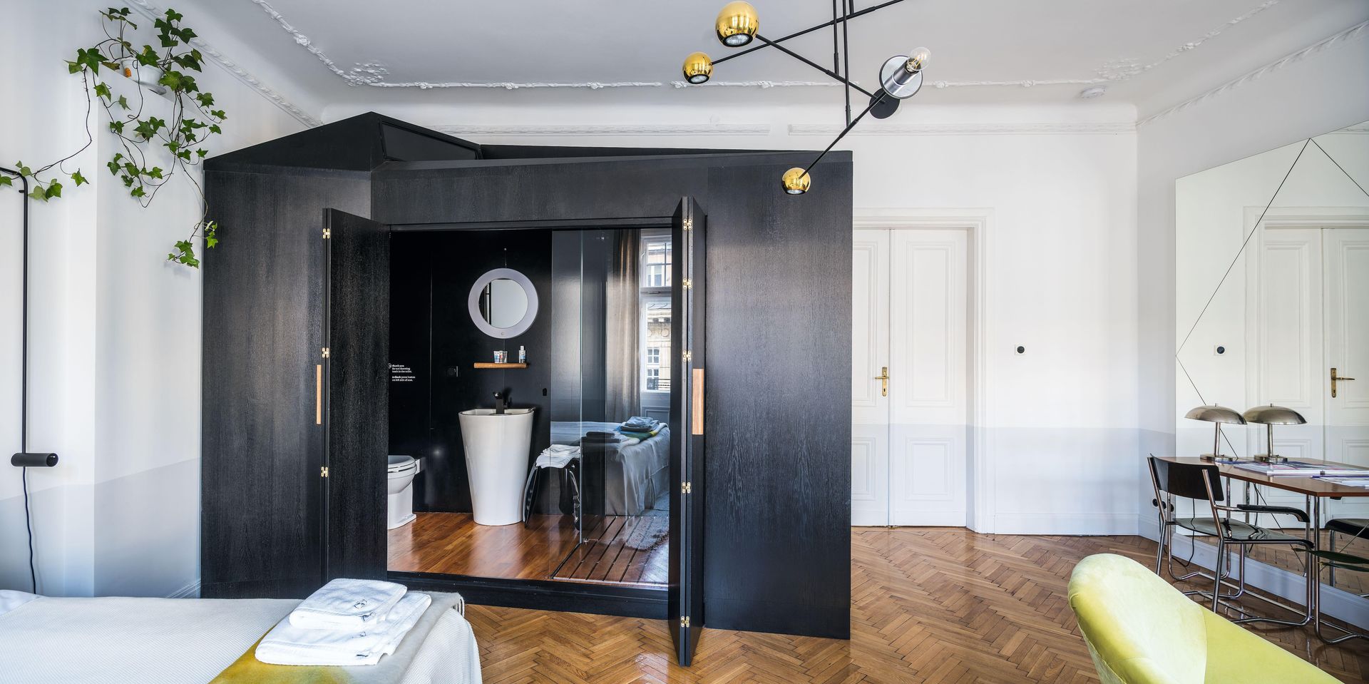 Mobilne łazienki w hotelu Autor Rooms