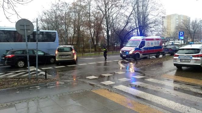 Warszawa: poranny wypadek na Pradze-Północ