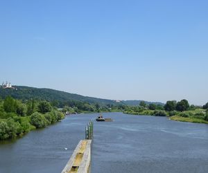 Kobieta skoczyła z zapory na Stopniu Wodnym Kościuszko. Chwile grozy w Krakowie