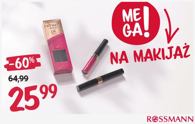 Promocja MEGA na Makijaż w Rossmann