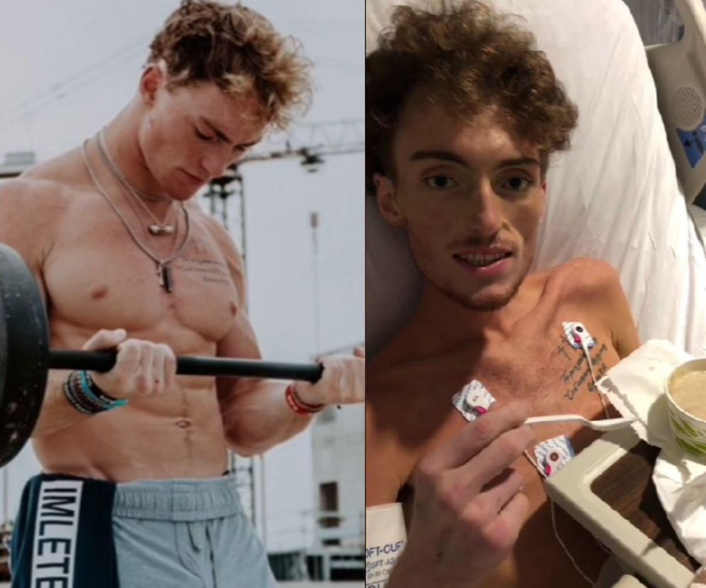 20-letni trener fitness nagle zachorował na raka. “Dali mi 5 procent szans na przeżycie”