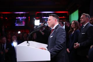 Wieczór wyborczy Sławomira Mentzena