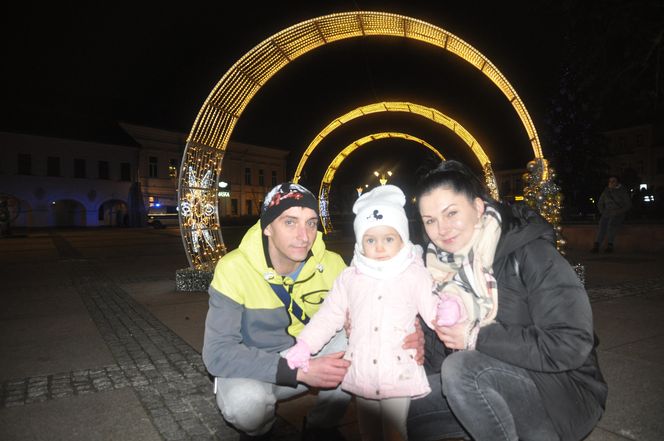 Świąteczne iluminacje 2024 w centrum Kielc