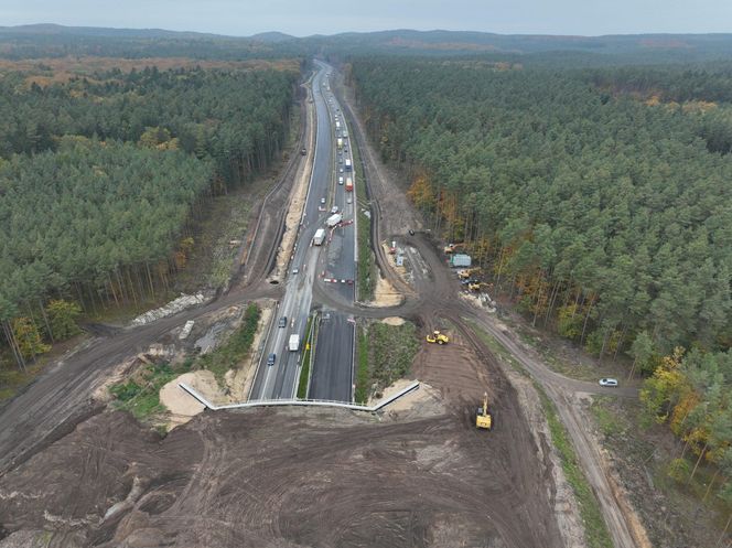 Budowa dwóch odcinków S3 między Świnoujściem i Troszynem. Nowe zdjęcia 