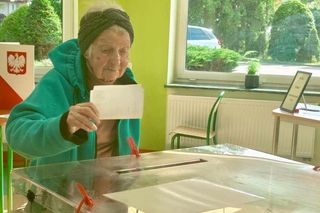 Ma 104 lata i oddała głos w wyborach