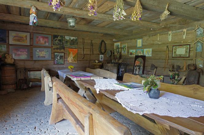 Kuligów - skansen i rzeka