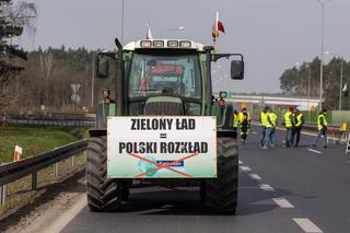 Blokada drogi expresowej S11