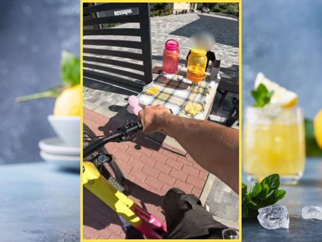 Dzieci sprzedawały lemoniadę. Rowerzysta z wielkim gestem zrobił im dzień