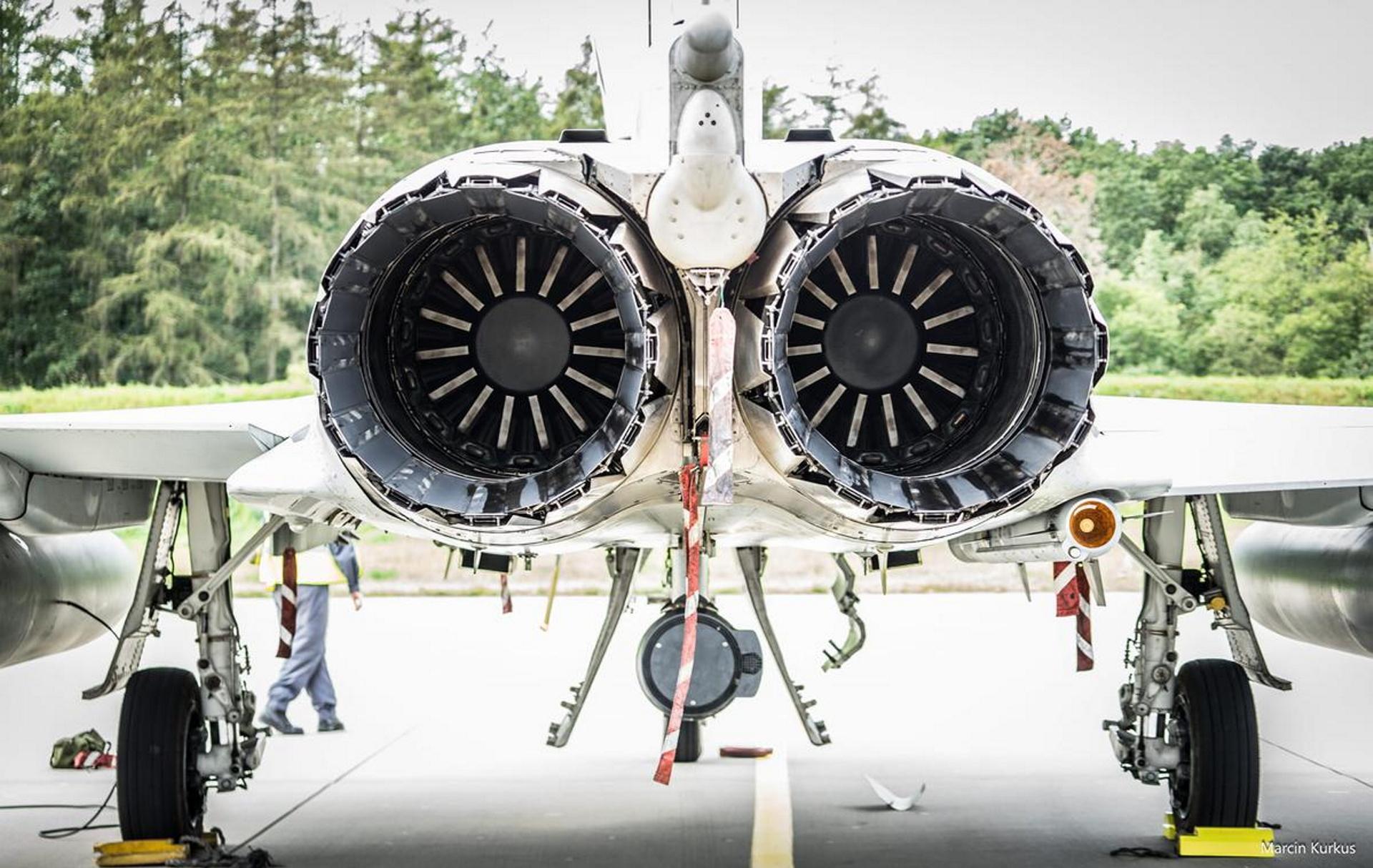 Brytyjskie Eurofightery Typhoon 