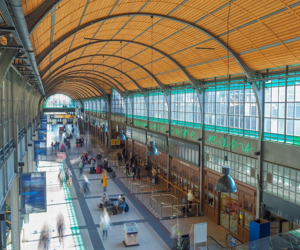 Dworzec PKP Wrocław Główny zachwyca podróżnych