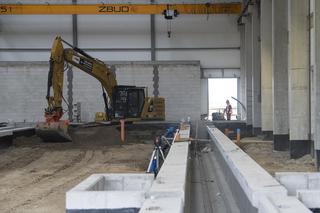 Warszawa. Postępy prac na linii M2