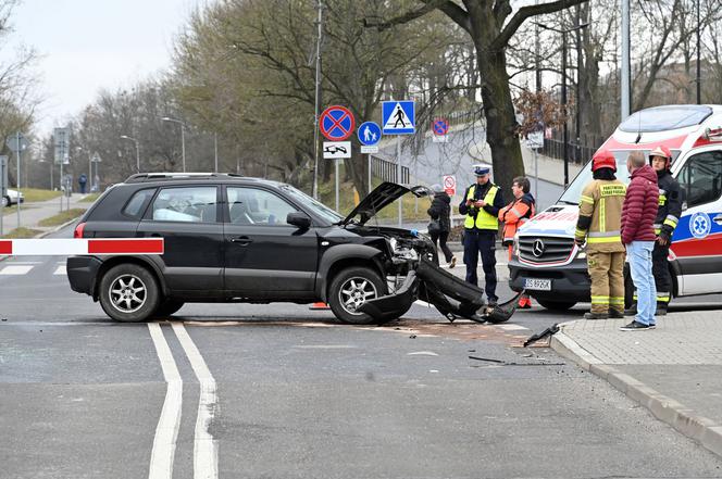 Wypadek na ul. Jagiellońskiej
