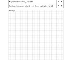 Arkusz maturalny z próbnej matematyki 2023