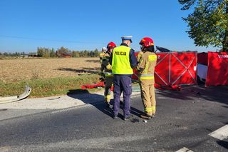 Tragiczny wypadek pod Rypinem. Kierowca MAN-a wjechał w opla. Nie żyje 28-latek 