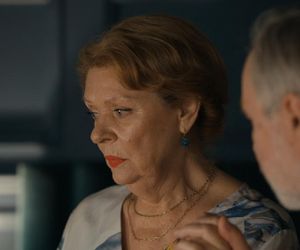 Barwy szczęścia, odcinek 3120. Józefina (Elżbieta Jarosik), Andrzej (Leon Charewicz)