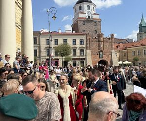 Rekordowy długi polonez w centrum Lublina