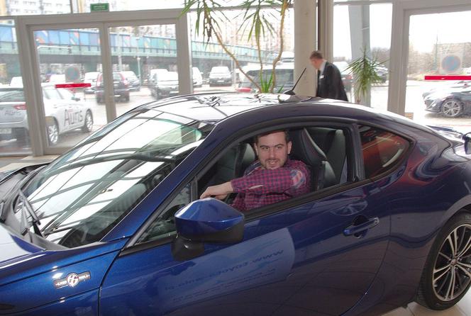 Aktor Antoni Pawlicki kupił sportową Toyotę GT86