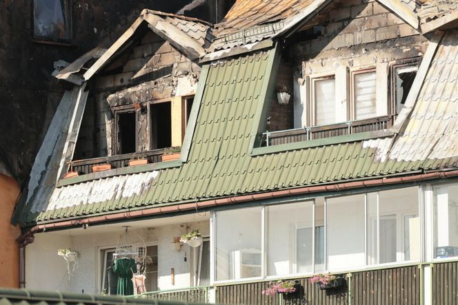 Ząbki: Pożar zabrał jej wszystko.