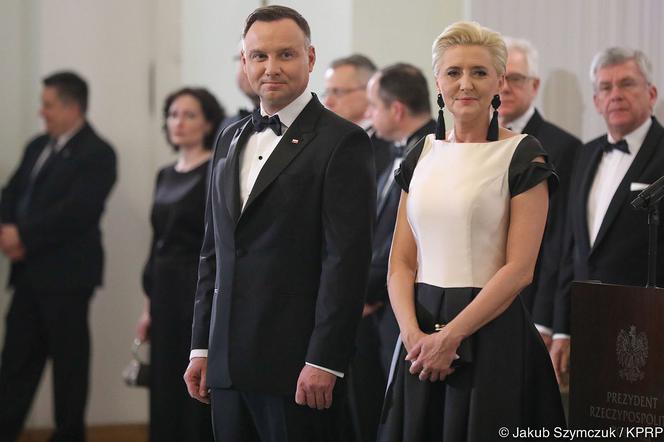 Andrzej Duda i Agata Duda