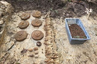 Wybuchowe odkrycia na S19 na Podkarpaciu