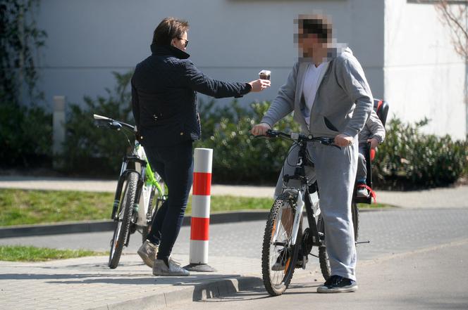 Premier na przejażdżce rowerowej