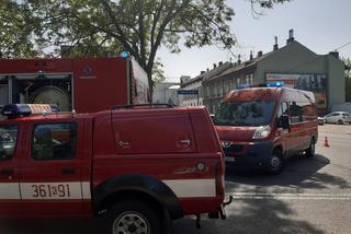 Interwencja strażaków na Nadbrzeżnej 