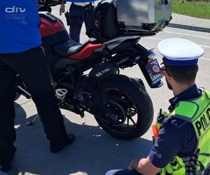 Policja kontra motocykliści