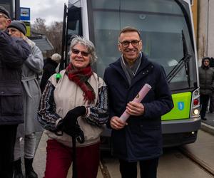 Tramwajowa czwórka ruszyła! Na wydarzeniu tłumy mieszkańców. Zobaczcie zdjęcia!