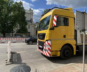 Kolejne utrudnienia na skrzyżowaniu ulic Floriańskiej i Piłsudskiego. Wiemy jak długo potrwają