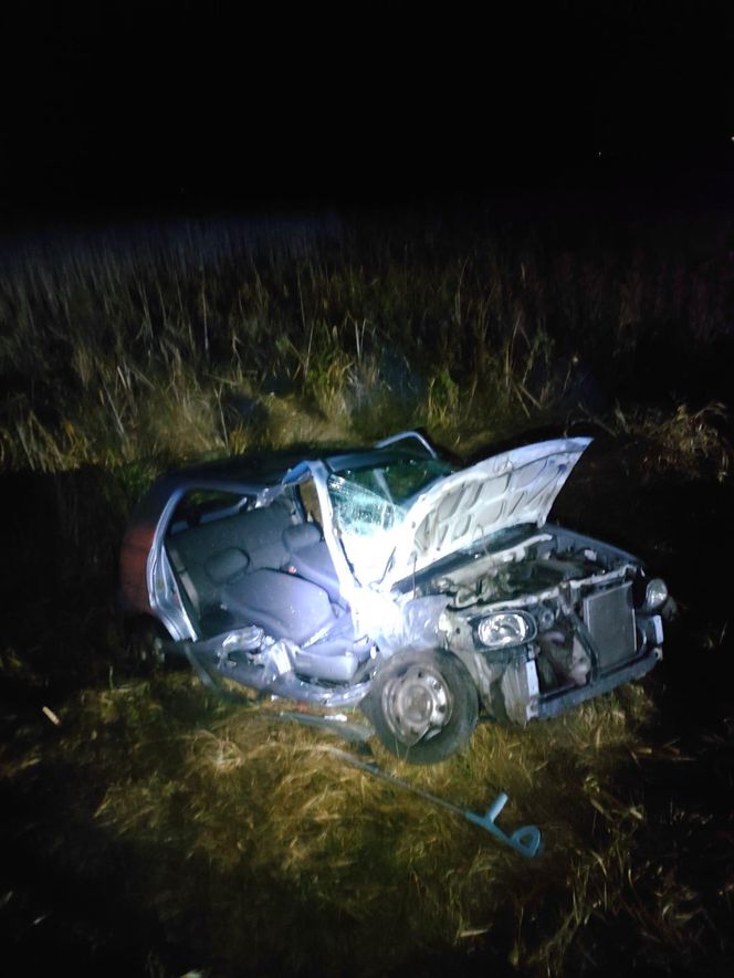 Wypadek na Lubelszczyźnie. Są poszkodowani, poważne utrudnienia po zderzeniu dwóch aut