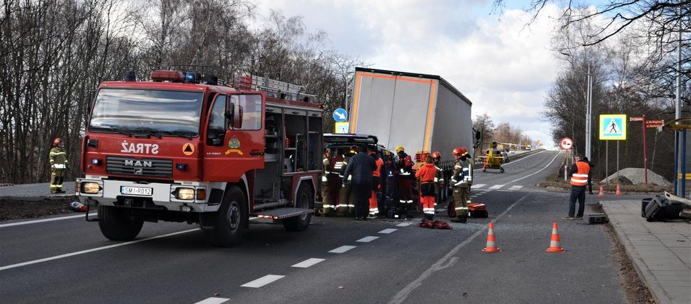 Groźny wypadek w Mikołowie [ZDJĘCIA]