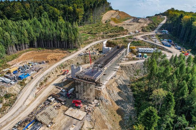 Budowa drogi ekspresowej S19 na odcinku Babica - Jawornik