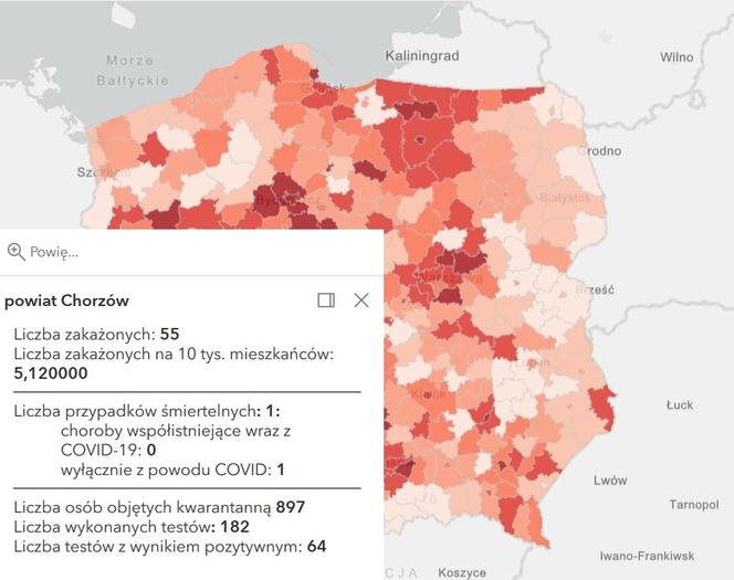 Koronawirus w województwie śląskim. Tak wygląda sytuacja w poszczególnych powiatach [RAPORT, 19 MARCA]