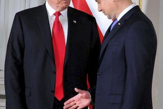 Andrzej Duda i prezydent USA Donald Trump