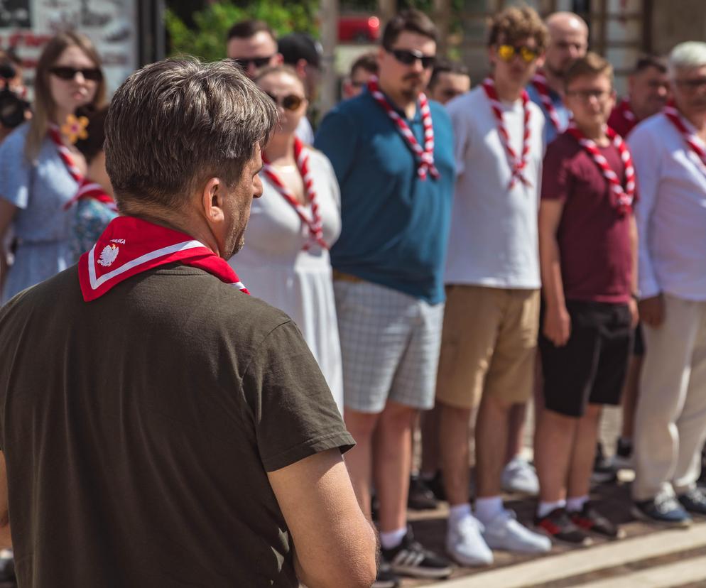 Harcerze i harcerki ZHP Chorągwi Białostockiej wzięli udział w uroczystościach na Monte Cassino