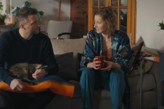 M jak miłość odc. 1869. Natalka (Dominika Suchecka), Bartek (Arkadiusz Smoleński)