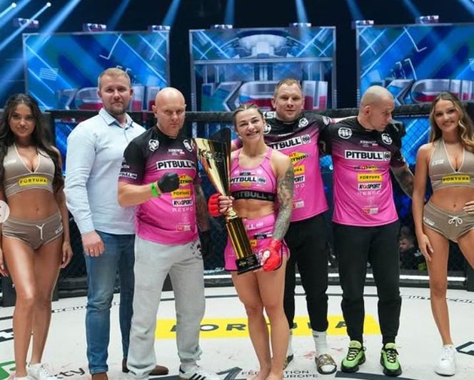 Laura Grzyb przed i po walce na KSW