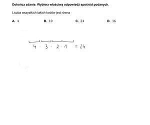 Matura z matematyki 2024 - ODPOWIEDŹ - ZADANIE 27