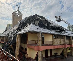 Pożar kościoła św. Floriana w Sosnowcu. Zostały zgliszcza...Wesprzyj parafię i dołącz do zbiórki!