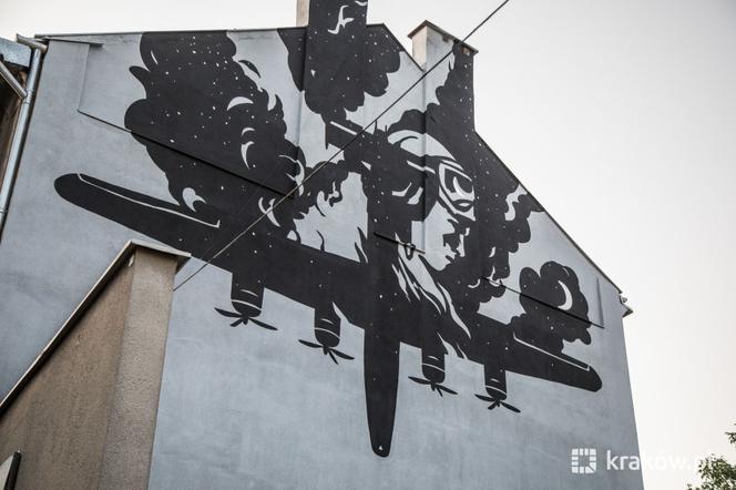 Mural Liberator na ul. Dąbrowskiego