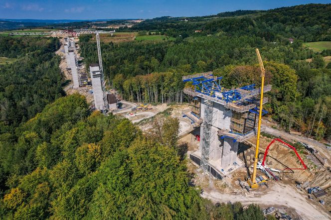 Budowa drogi ekspresowej S19 na odcinku Babica - Jawornik