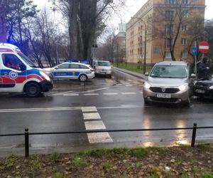 Warszawa: poranny wypadek na Pradze-Północ